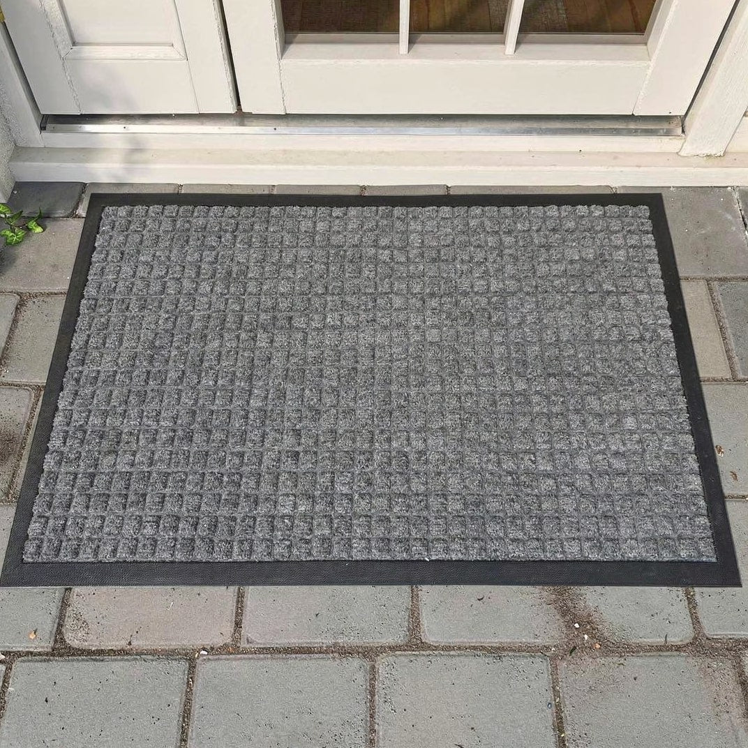 Durable Indoor & Outdoor Entry Mat | Non-Slip Dirt Catcher