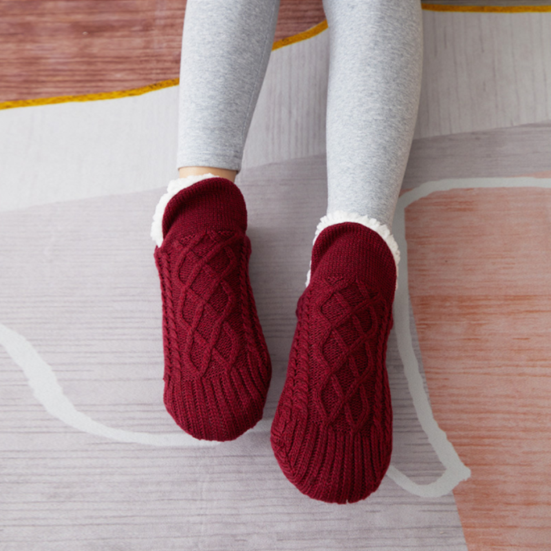 CozyGrip Socks for Men & Women | Non-Slip Knitted Footwear