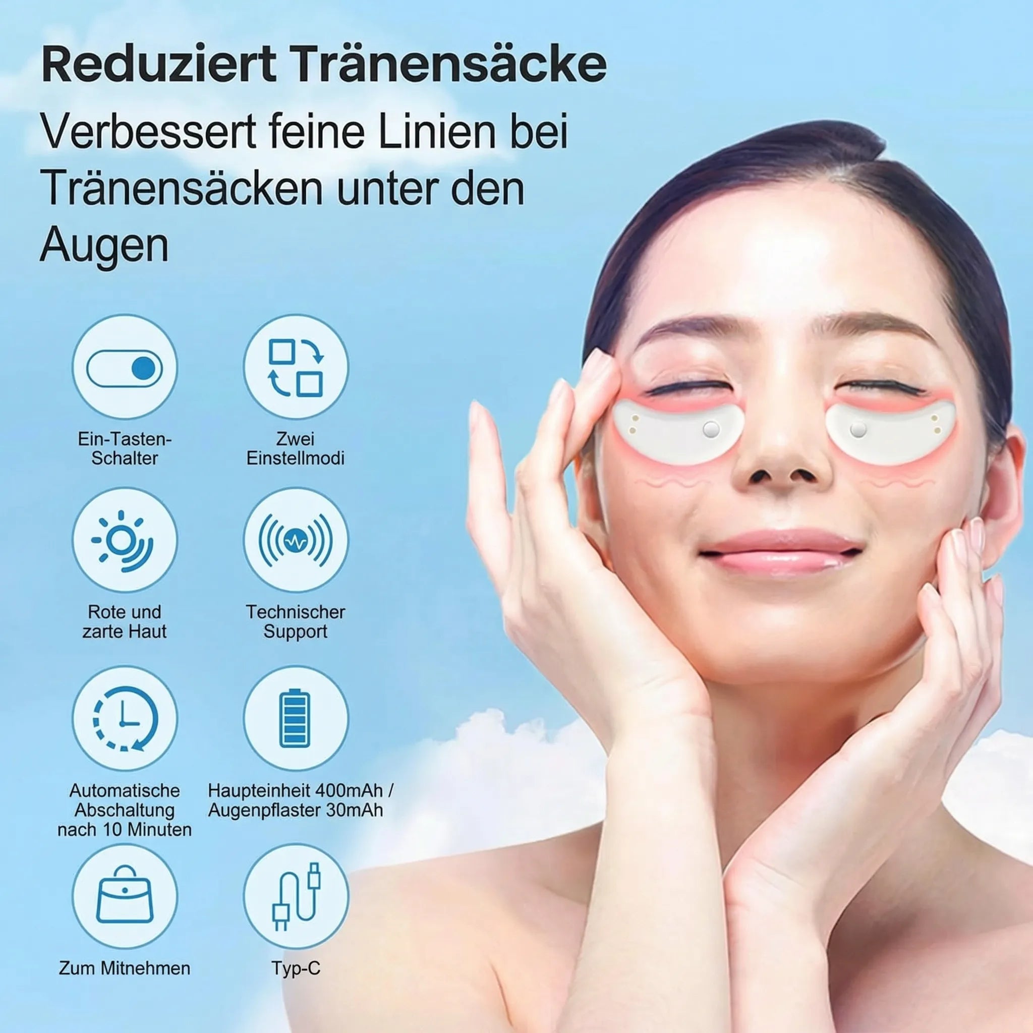 Eye Revitalizer: Advanced Light Therapy for Brighter Skin