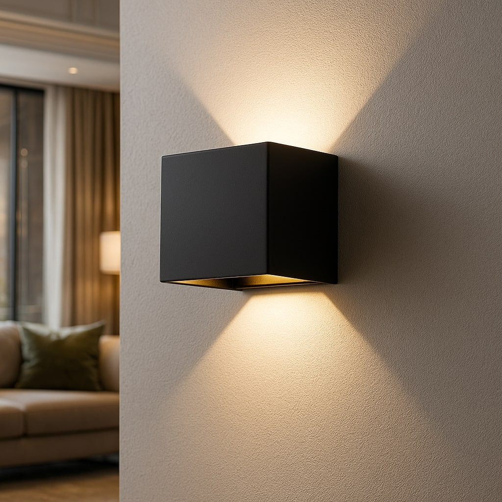 Cordless LED Wall Light with Sensor | Stylish Indoor & Outdoor Lamp