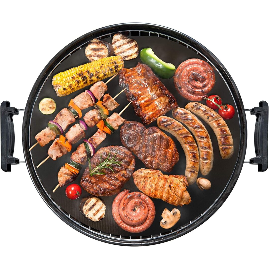 Non-Stick Reusable BBQ Grill Mats - 5 Pack for Easy Cooking
