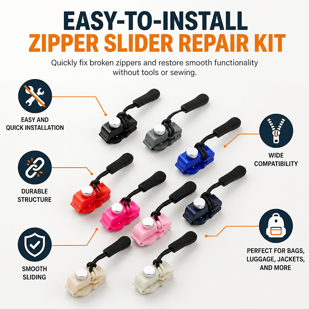 ZipMasterPro™ — Snap On Freedom and Never Fight a Jam Again
