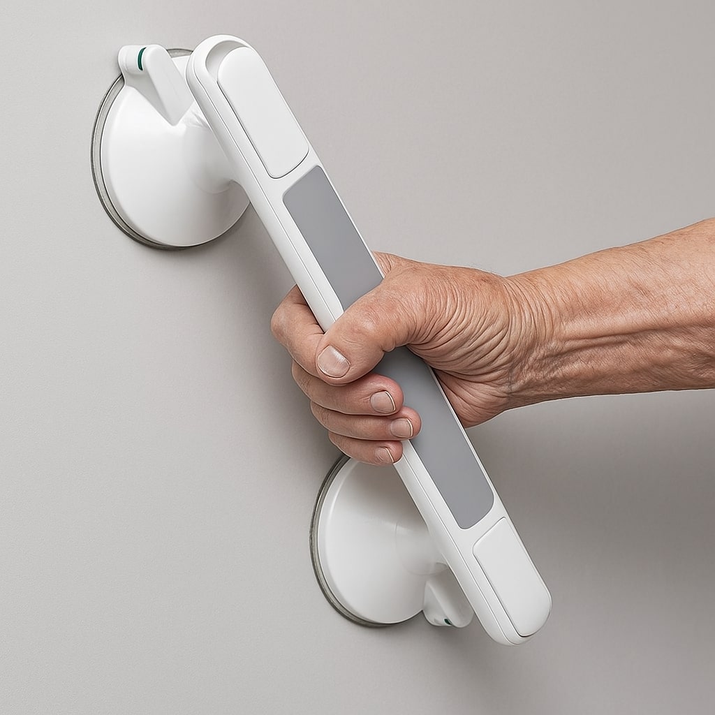 SecureGrip: Non-Drill Safety Handle for Shower & Bath