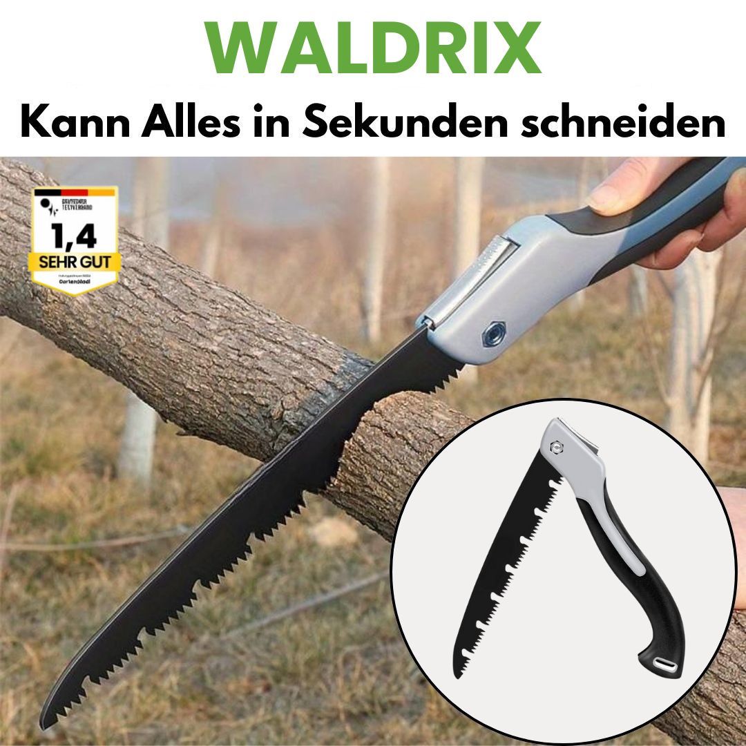 Compact Folding Saw & Knife Combo for Outdoor Use