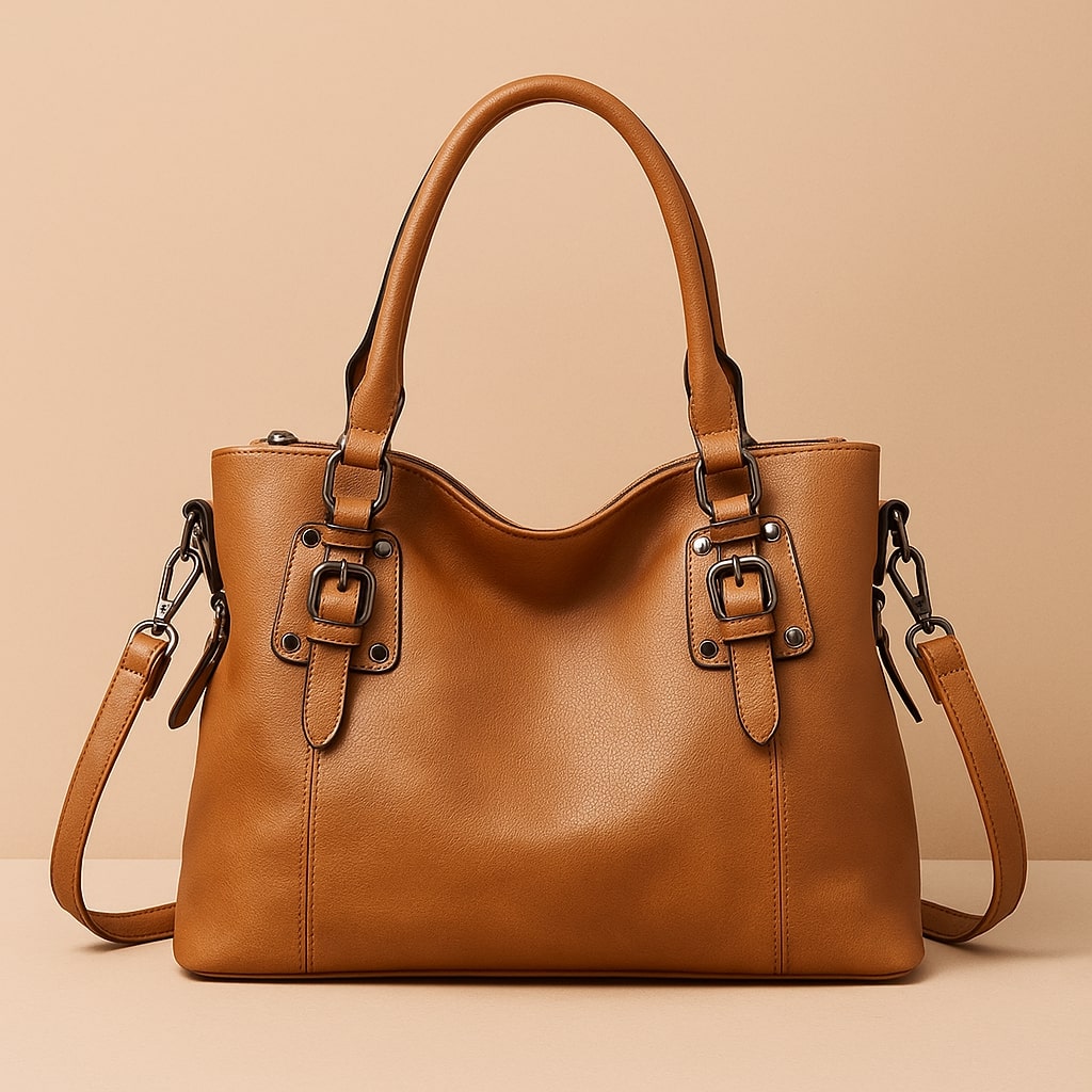Chic Everyday Shoulder Bag | Stylish Faux Leather Design
