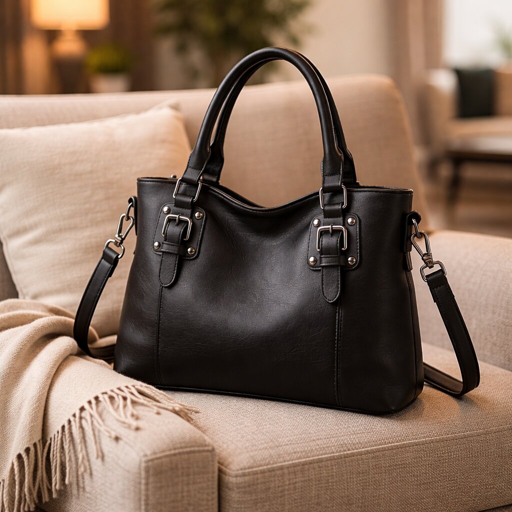 Chic Everyday Shoulder Bag | Stylish Faux Leather Design