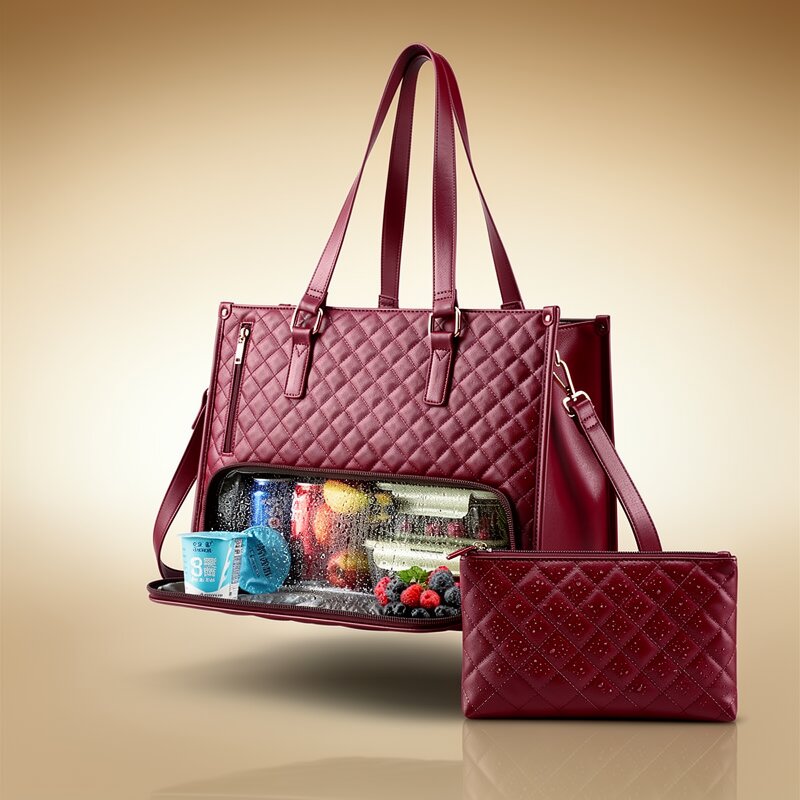 Chic Insulated Tote Bag for Women | Stylish Cooler Bag