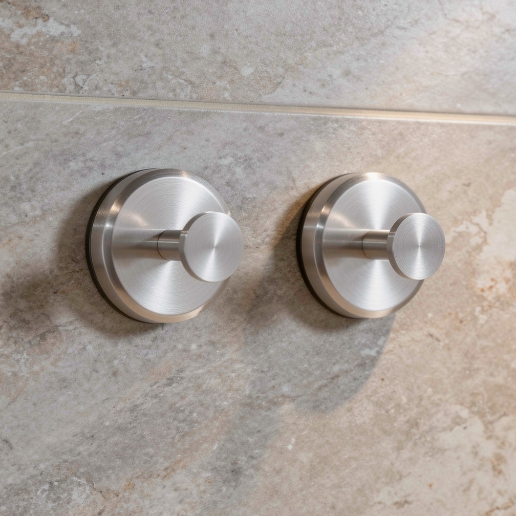 No-Drill Towel Hooks | Suction Cup Holders for Your Bathroom