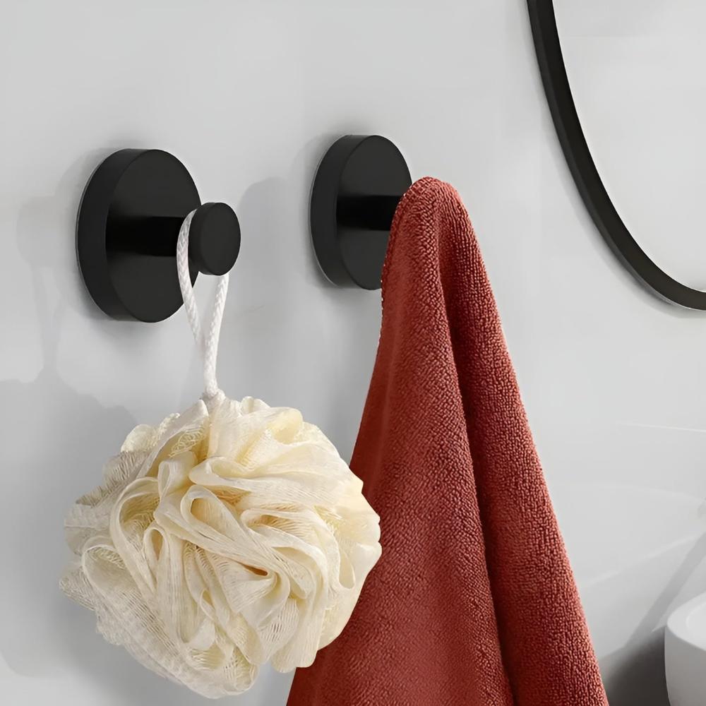 No-Drill Towel Hooks | Suction Cup Holders for Your Bathroom