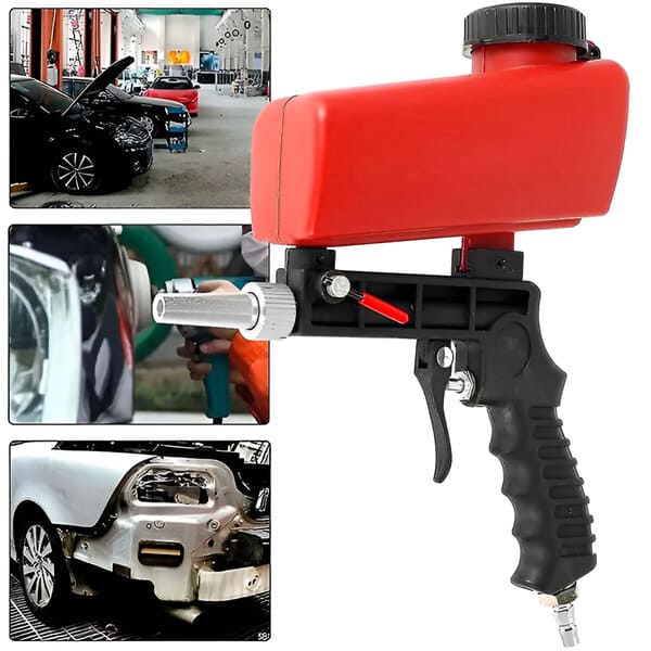 Versatile Sandblasting Tool for Smooth Finishes