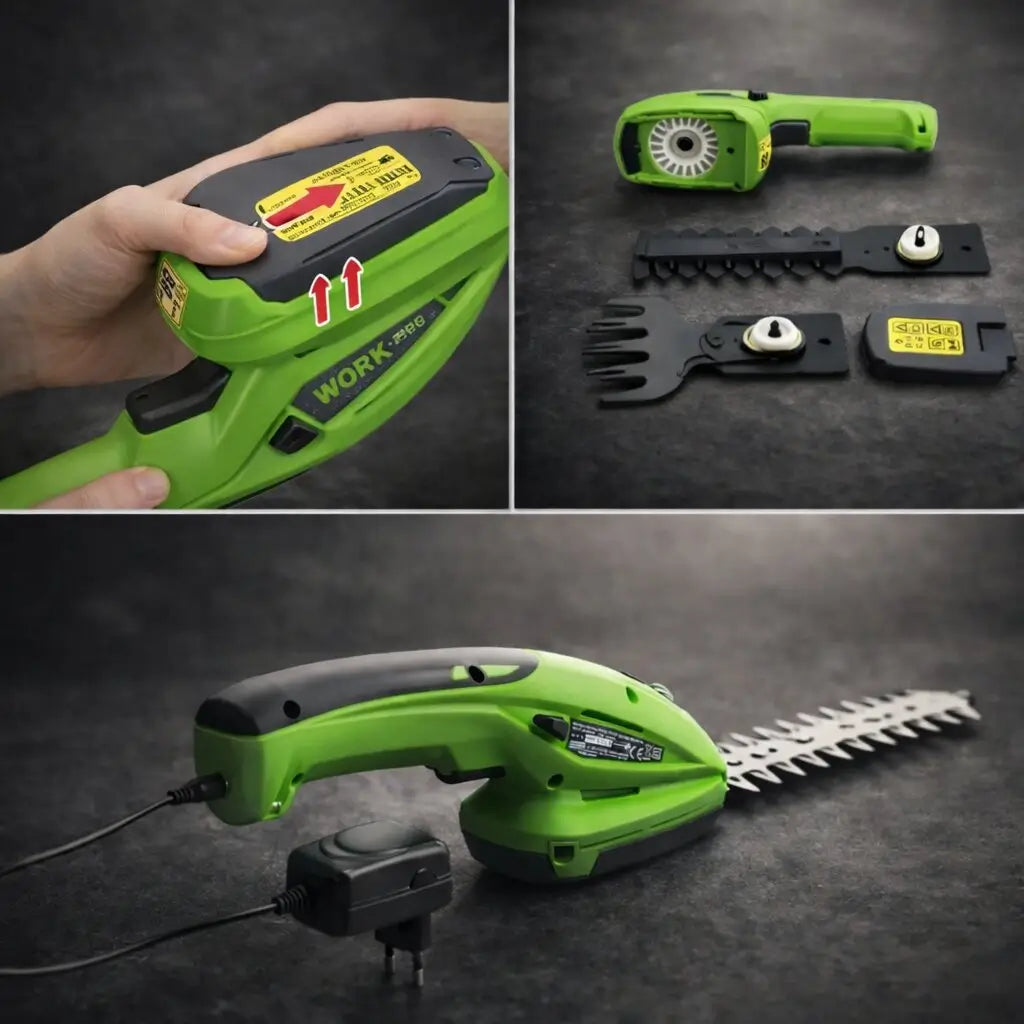 Cordless Hedge Trimmer & Grass Shears | GreenEdge Tool