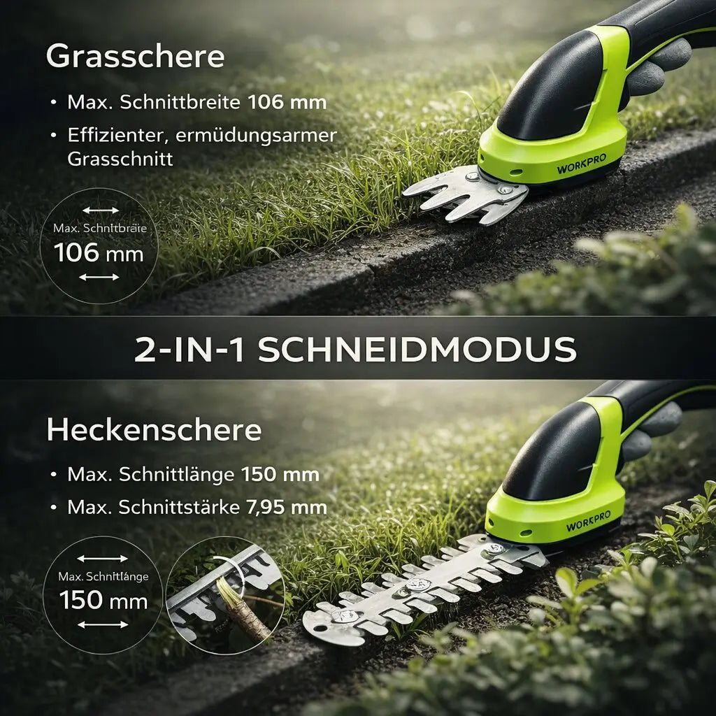 Cordless Hedge Trimmer & Grass Shears | GreenEdge Tool