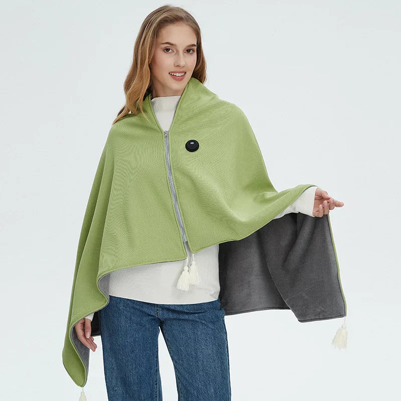 Portable Electric Blanket with Adjustable Heat Settings