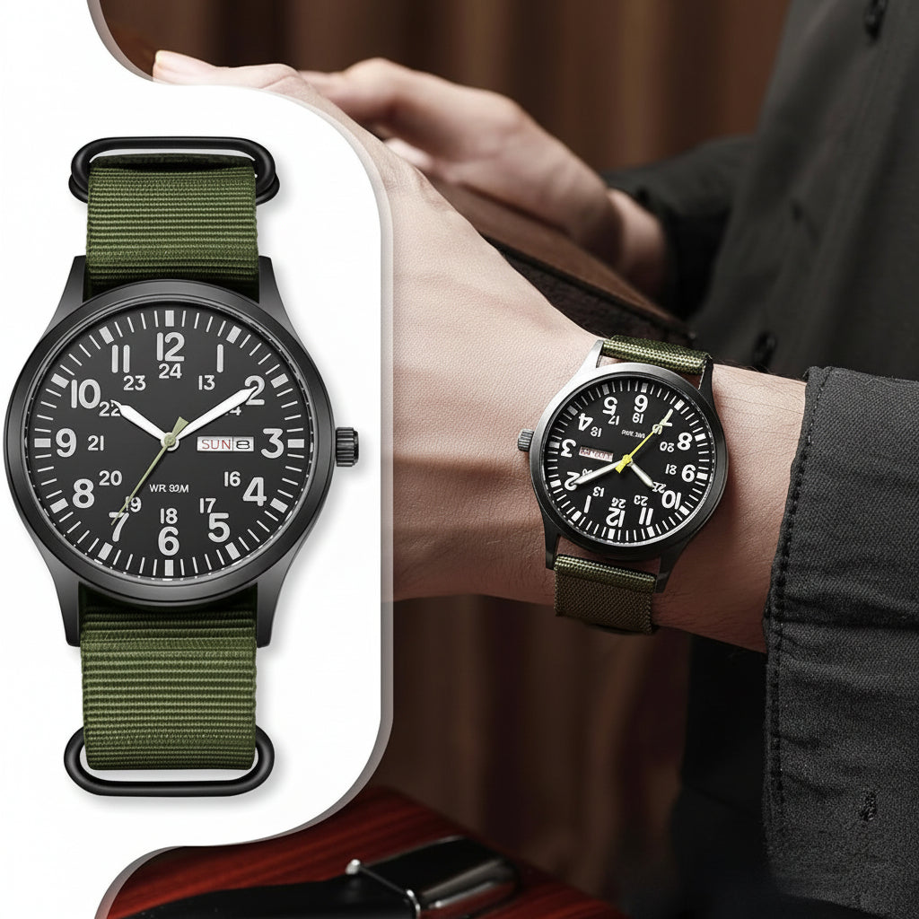 Men's Adventure Watch | Waterproof & Scratch-Resistant Design