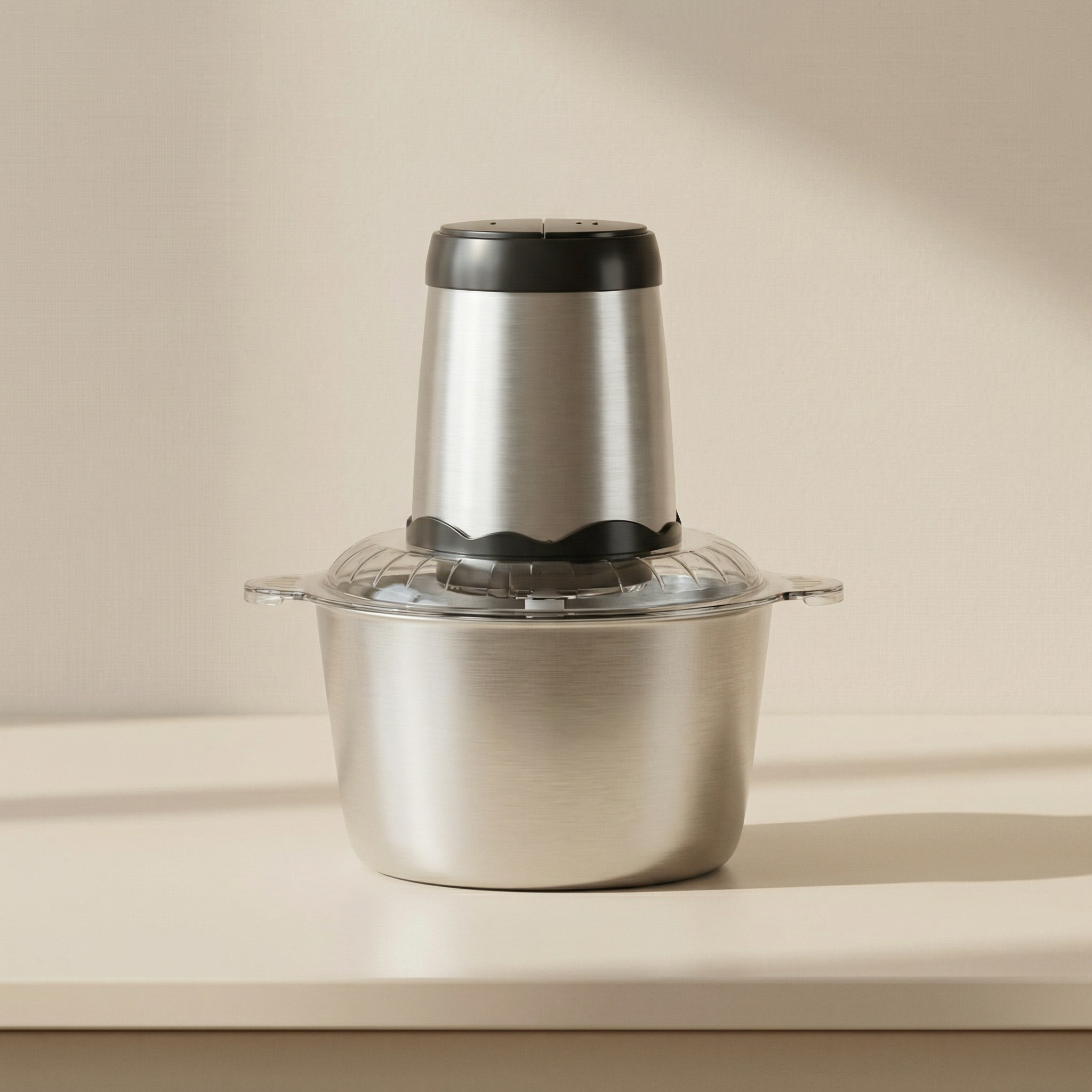 2L Meal Prep Chopper with 300W Motor and Precision Blades