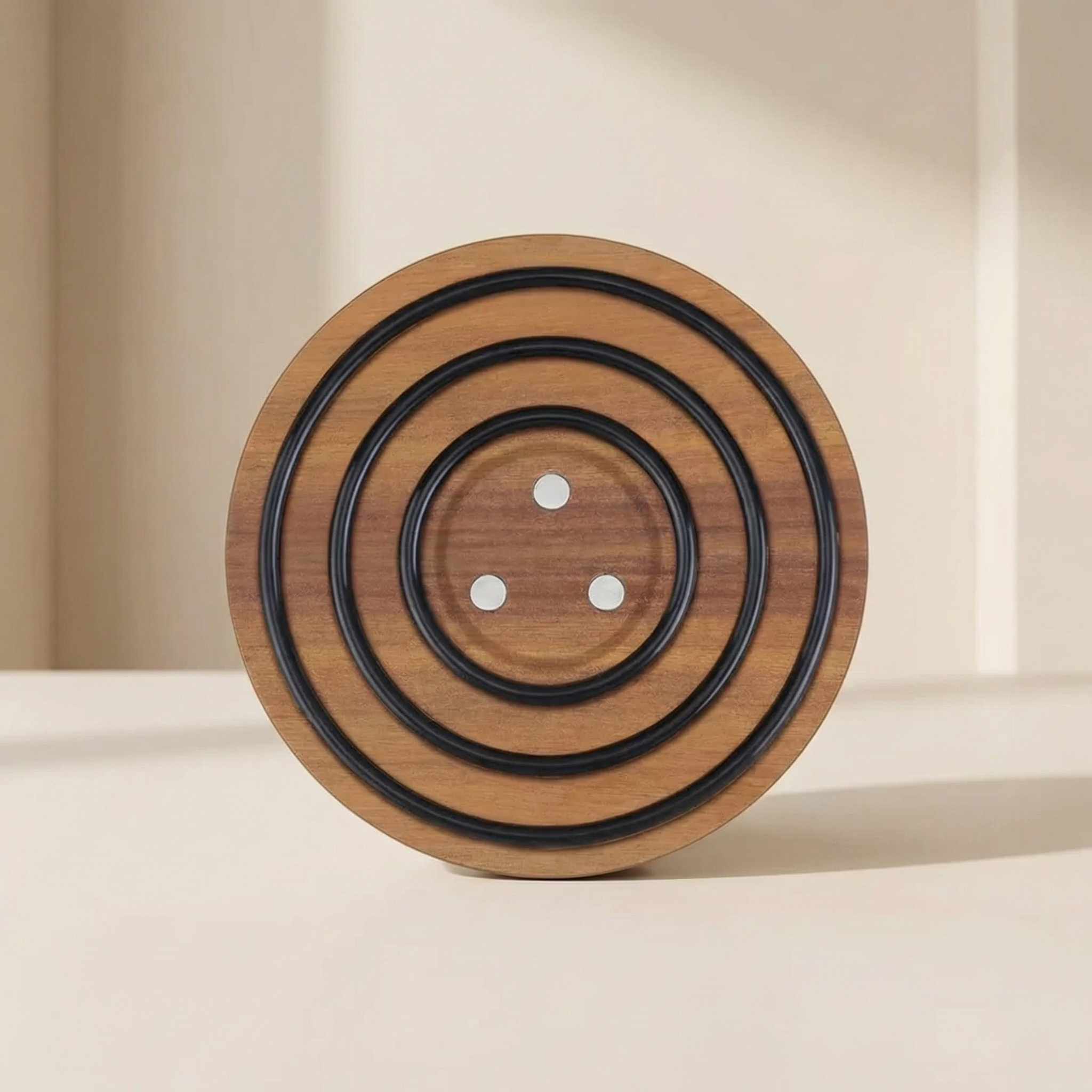 Heat-Resistant Magnetic Trivet with Silicone Grip for Kitchen Safety