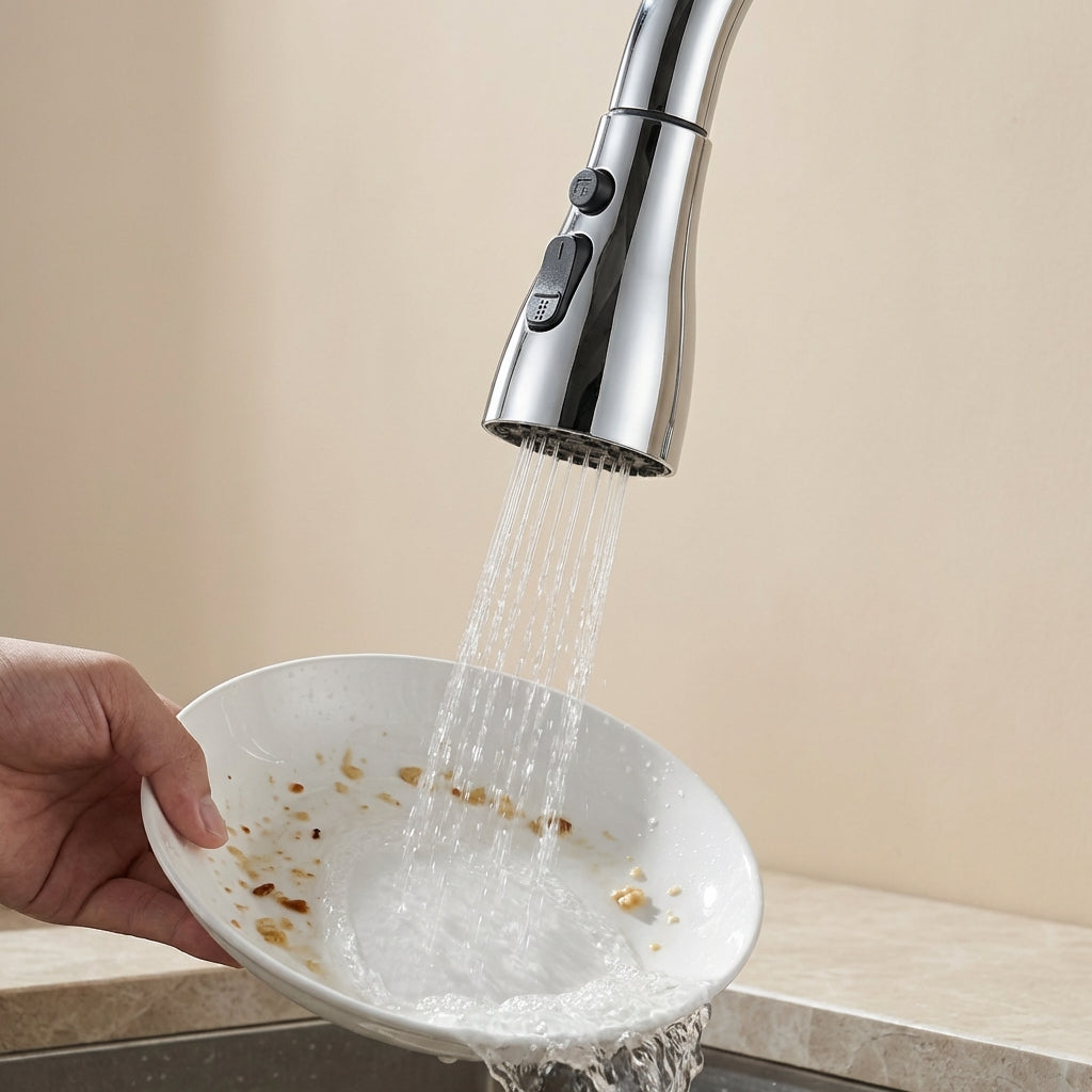Versatile Kitchen Faucet Sprayer with 360° Rotation