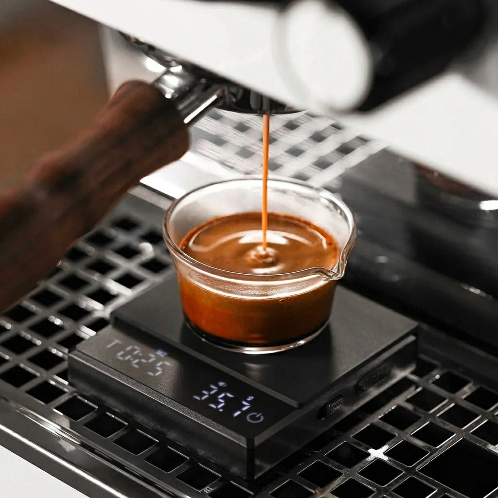 Precision Kitchen Scale with Timer for Coffee Lovers