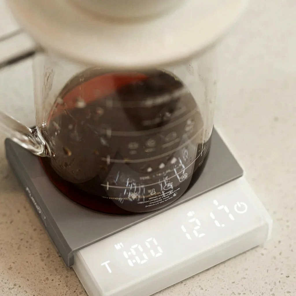 Precision Kitchen Scale with Timer for Coffee Lovers
