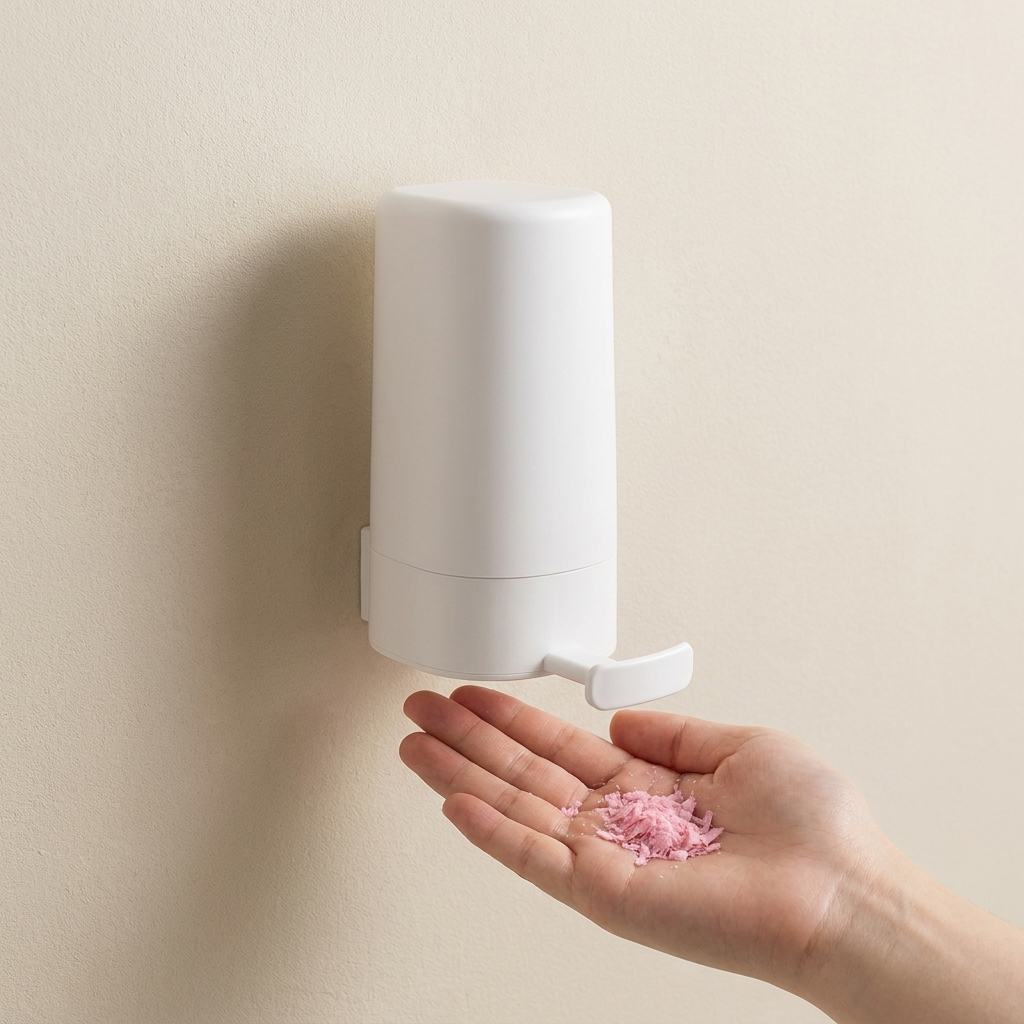 Wall-Mounted Soap Shredder for Effortless Handwashing