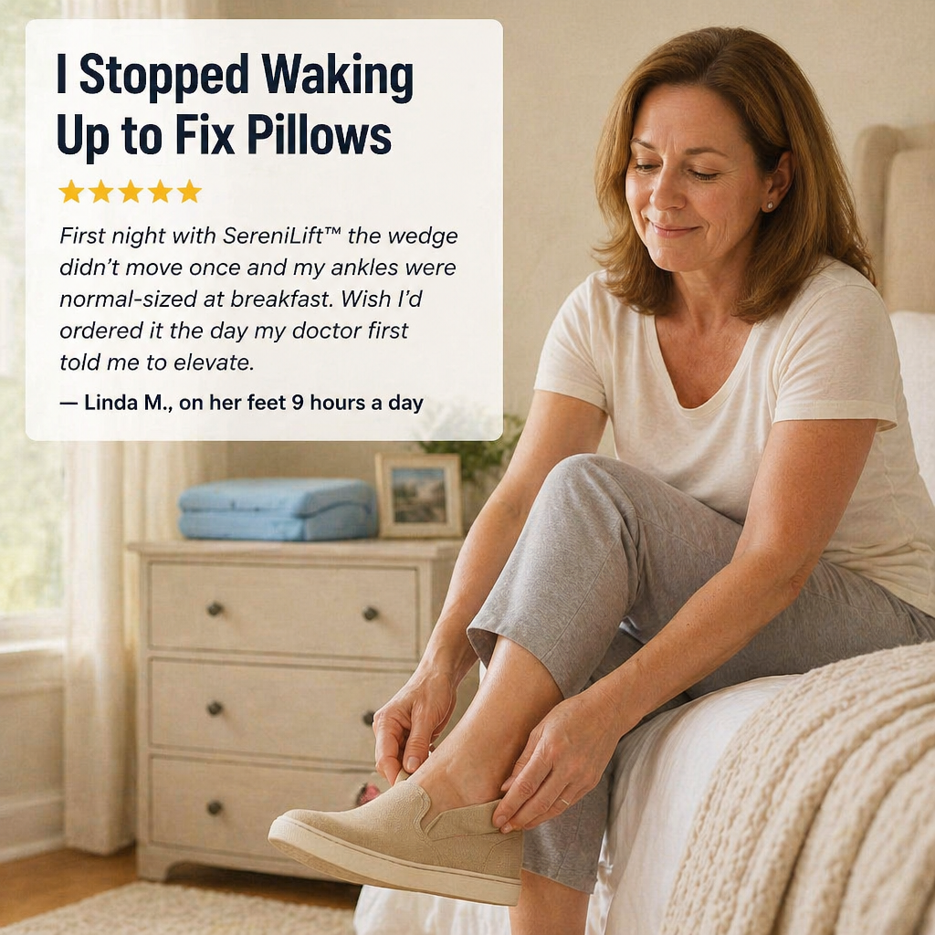 SereniLift™ — Raise Your Legs, Defeat Pain, and Wake Up Refreshed Each Morning