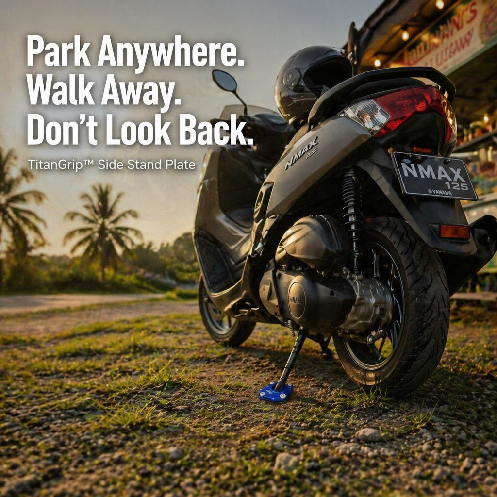 TitanGrip™ — Say Goodbye to Your Bike Tipping on Soft Ground Forever