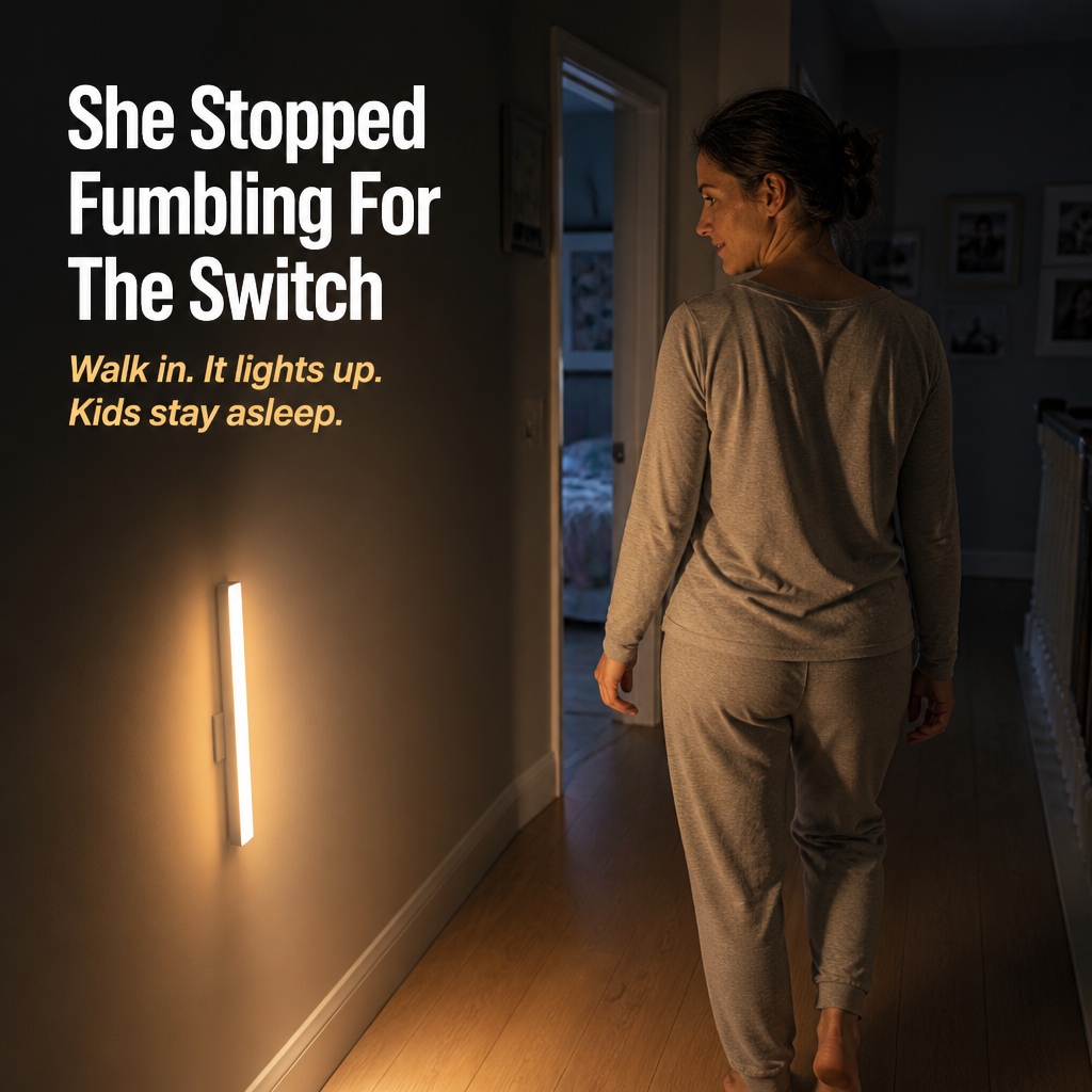 RadianceBeam™ — Glide Through Darkness with Gentle, Hands-Free Light That Never Fails