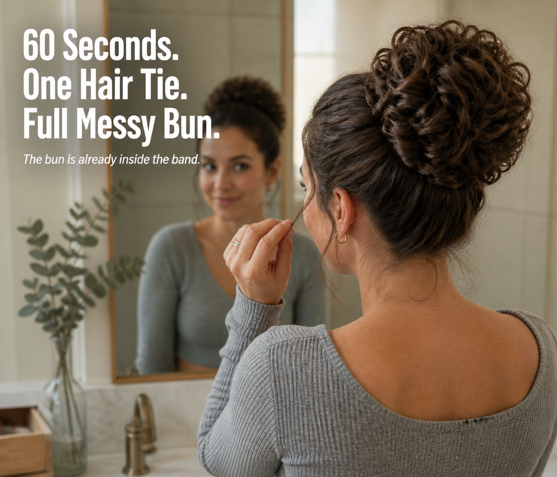 ViviSilk™ — Twist, Wrap & Sport a Perfect Messy Bun in Less Than a Minute