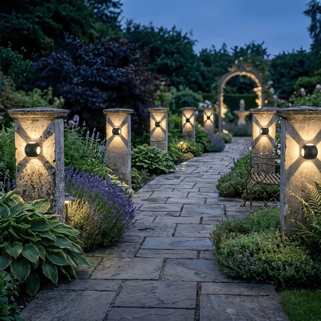Sleek Outdoor LED Wall Light for Patios and Entrances