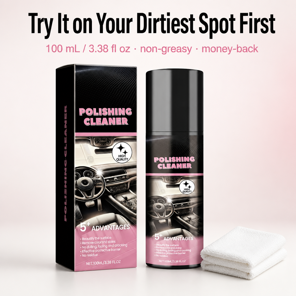 RevitaShine™ Interior Polish — Lift Dust, Grime & Dull Film for a Clean, Dust-Repelling Finish