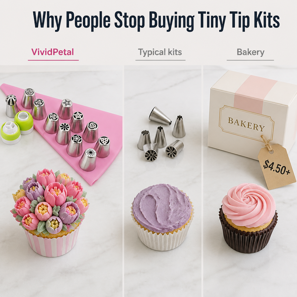 VividPetal™ — Pipe Bakery-Worthy Buttercream Flowers in One Simple Squeeze