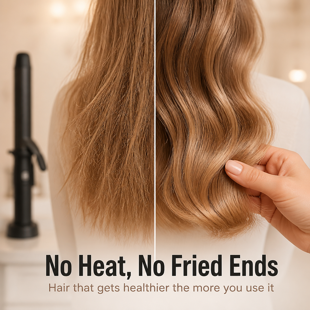 LustreAura™ — Wake Up to Soft, Bouncy Waves Without a Drop of Heat