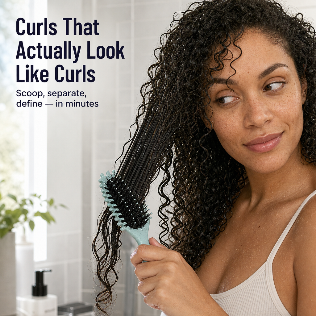 Curliance™ — Scoop, Separate & Spring Your Curls Into Real Definition