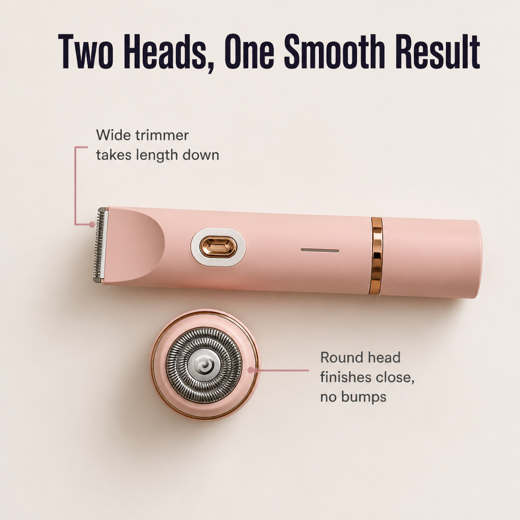 SilkLuxe™ — Experience the Joy of Baby-Soft, Bump-Free Skin Every Time You Shave