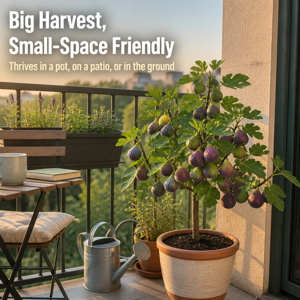 HarvestHaven™ — Plant a Rooted Fig Tree That Fruits for Years | Ships Ready to Grow