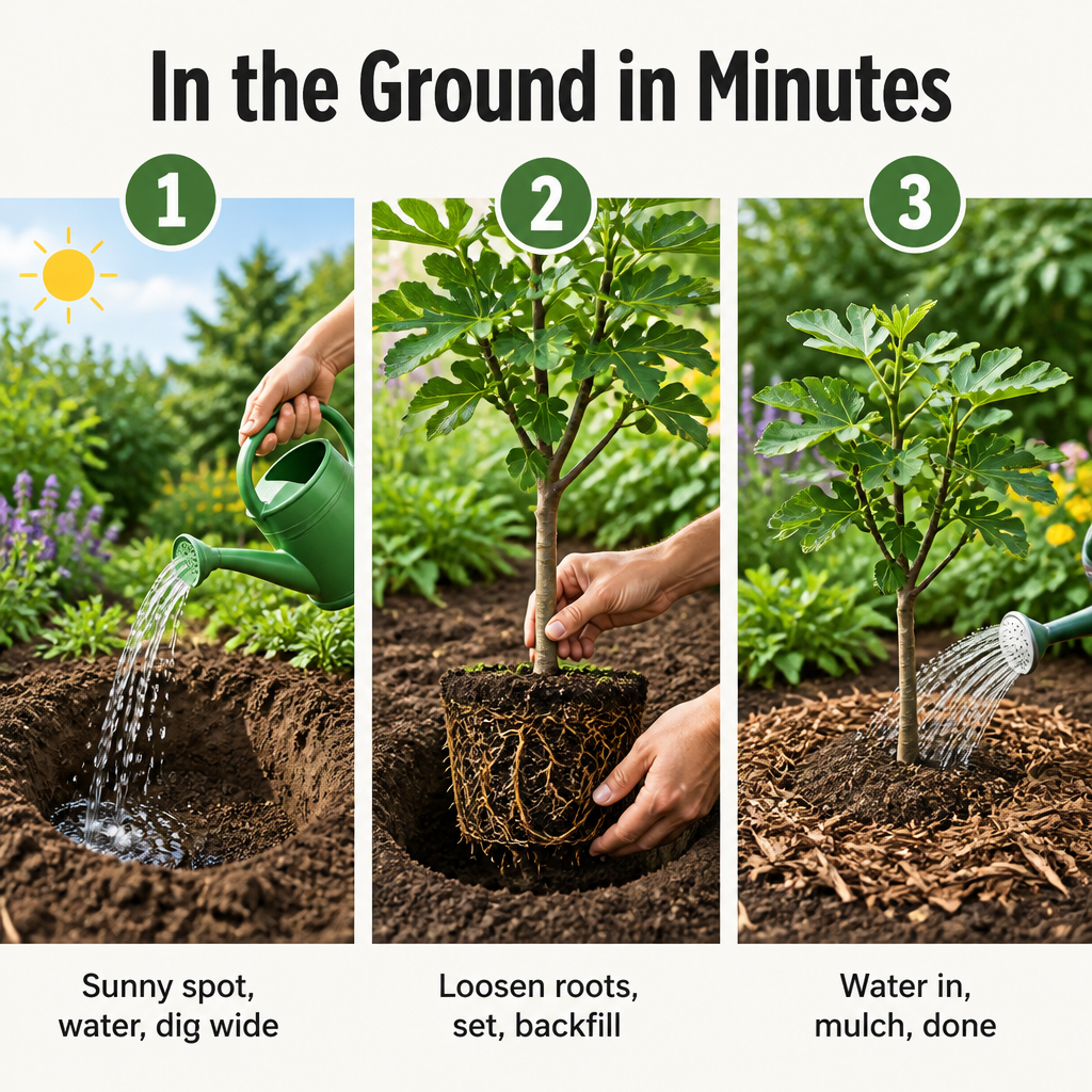 HarvestHaven™ — Plant a Rooted Fig Tree That Fruits for Years | Ships Ready to Grow