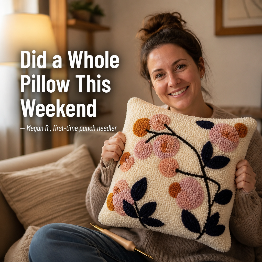 StitchVibe™ — Punch Loops That Lock In Tight on Any Fabric, Even for Beginners