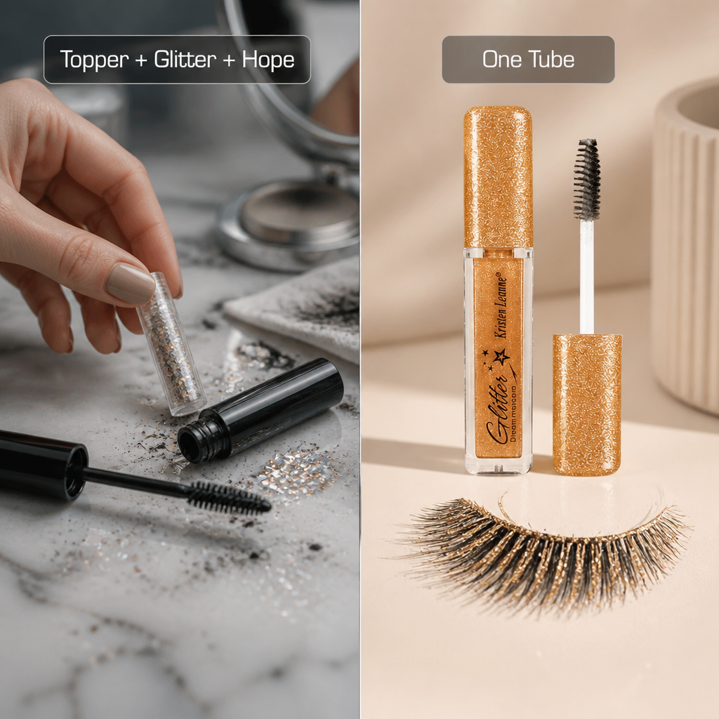 LumeLuxe™ Prism — Coat Your Lashes in Colored Sparkle That Won't Flake | 7 Shades