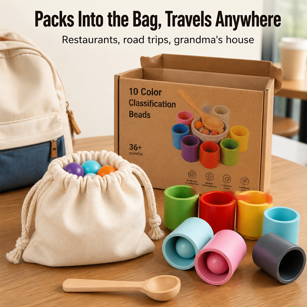 VivaCognition™ — Sort, Scoop & Match 10 Colors to Build Focus and Steady Little Hands