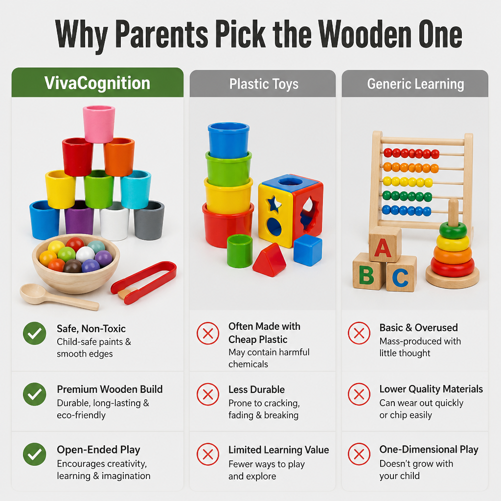 VivaCognition™ — Sort, Scoop & Match 10 Colors to Build Focus and Steady Little Hands