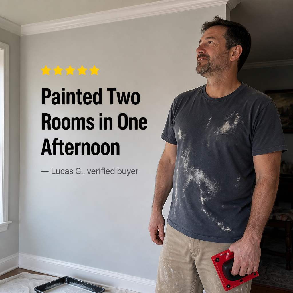 SharpEdgePro™ — Paint Crisp Wall Edges in One Pass, No Tape Needed