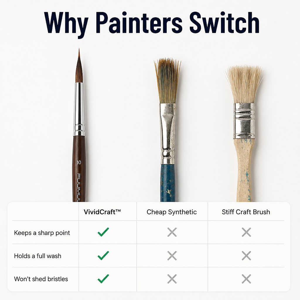 VividCraft™ — Hold a Full Wash and Snap Back to a Sharp Point