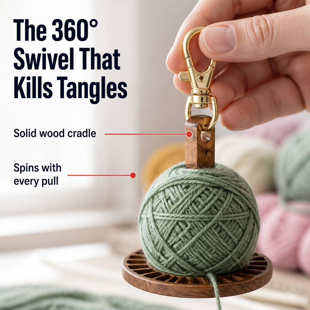 CraftFlow™ — Unlock Seamless Yarn Flow and Ignite Your Creative Spark