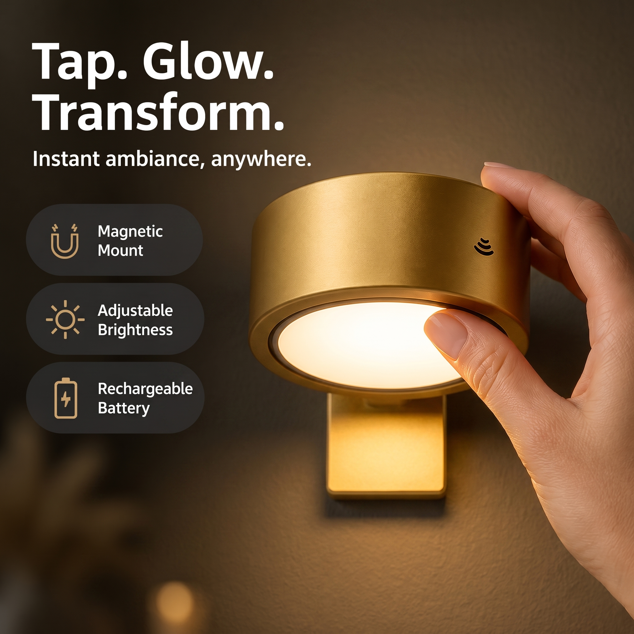 RadiAura™ — Instantly Ignite Your Walls with Dazzling, Effortless Glow