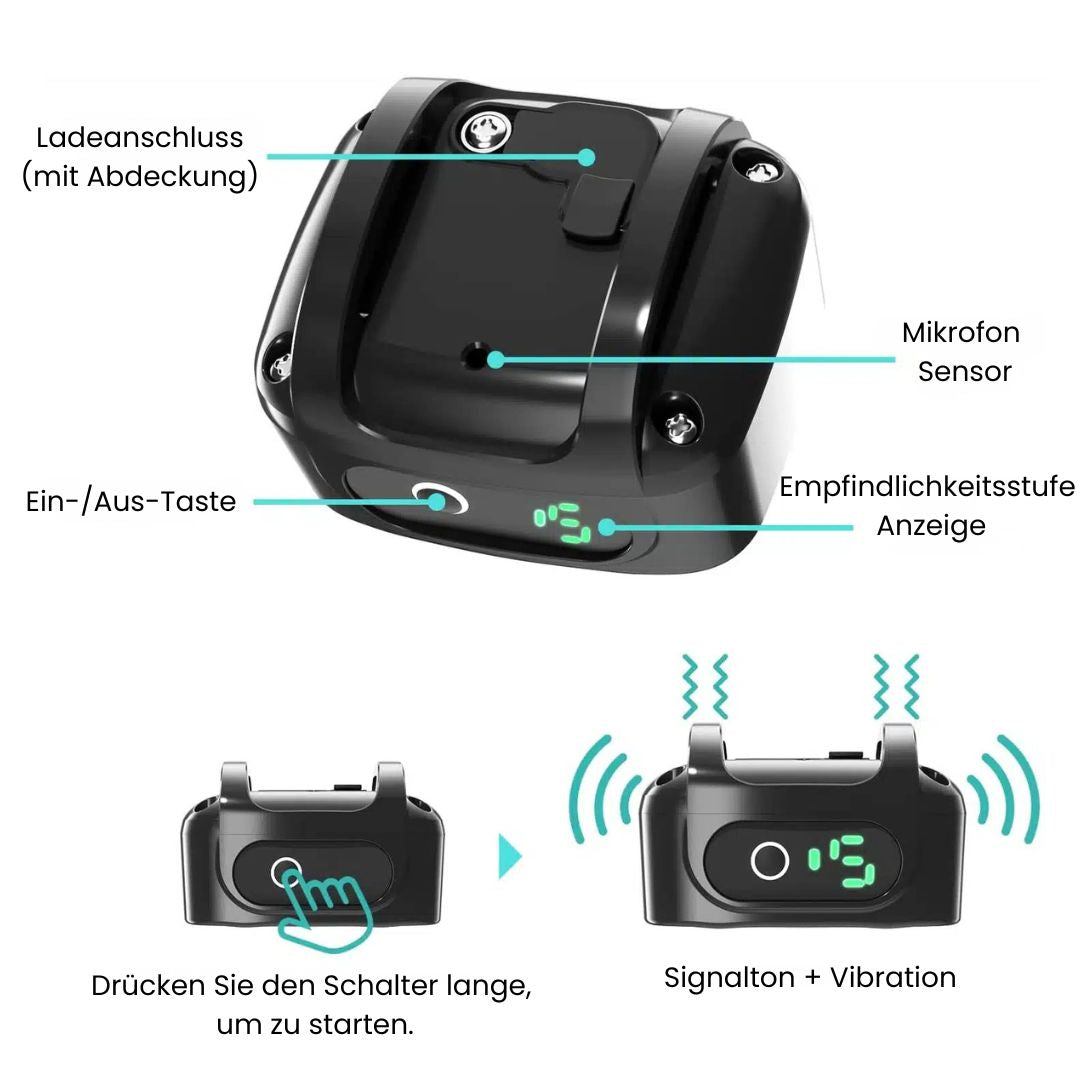 CalmCanine Collar | Gentle Bark Control Device for Dogs