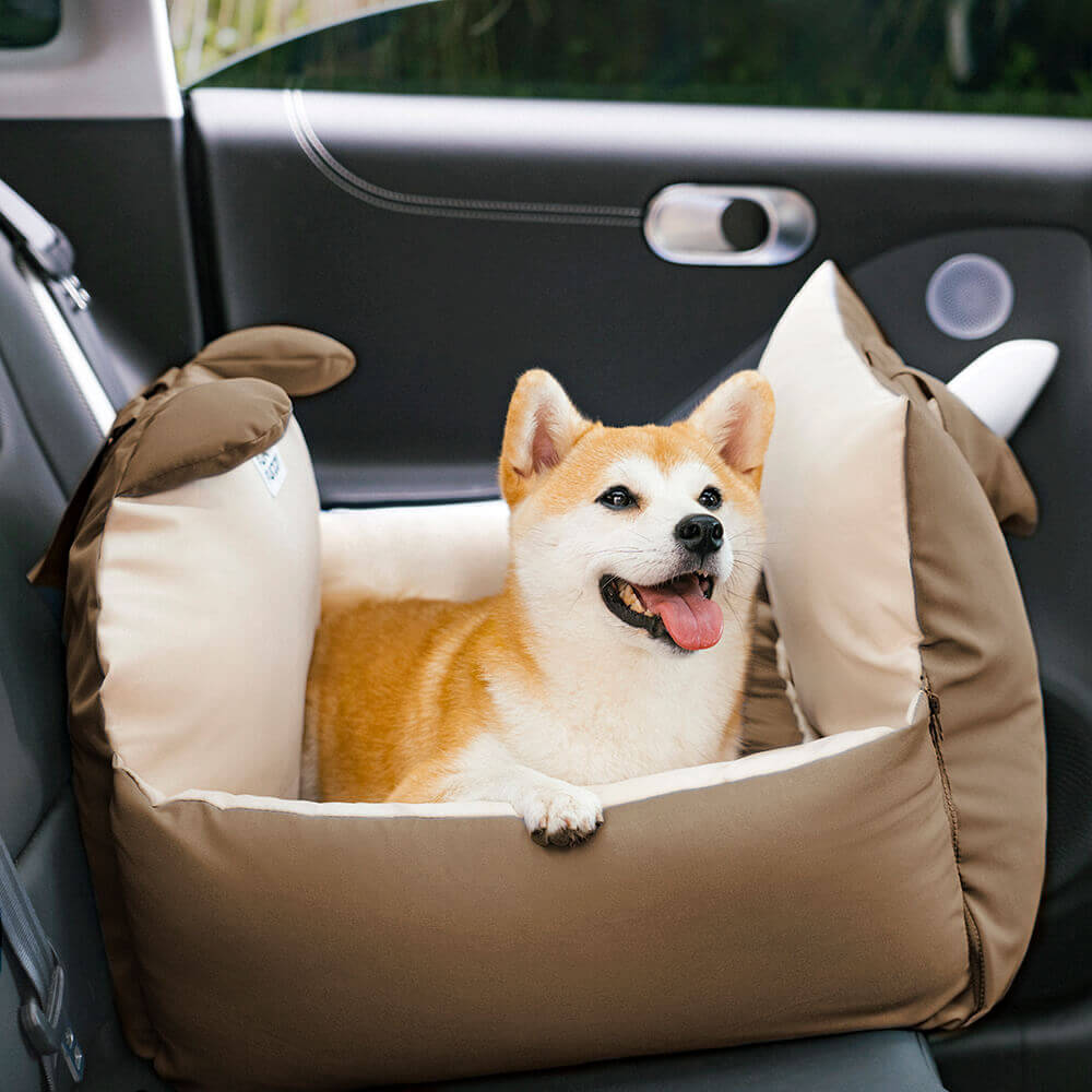 PetSafe Travel Seat | Dog Car Seat for Backseat Comfort