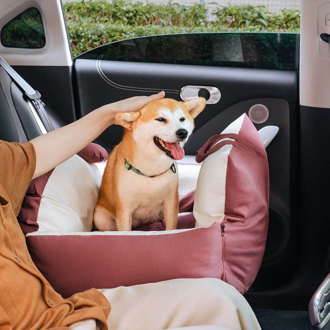 PetSafe Travel Seat | Dog Car Seat for Backseat Comfort