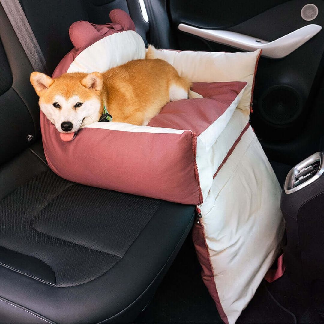 PetSafe Travel Seat | Dog Car Seat for Backseat Comfort