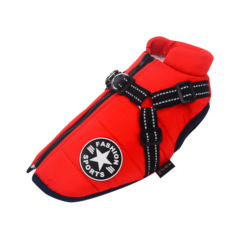 Ultimate Winter Coat for Dogs with Built-in Harness