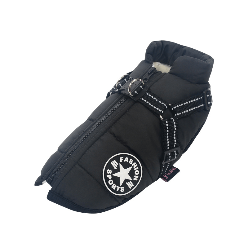 Ultimate Winter Coat for Dogs with Built-in Harness